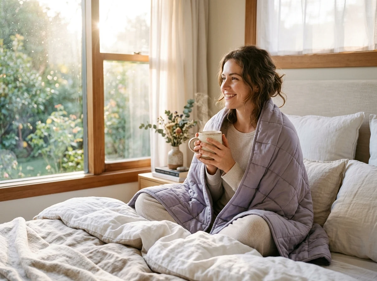 Velin™ Serene Comfort Weighted Blanket Everyday Experience
